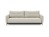 Pyxis D.E.L. sovesofa i 527 Mixed Dance Natural, set forfra