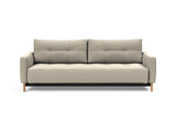 Pyxis D.E.L. sovesofa i 539 Bouclé Beige, set forfra
