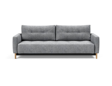 Pyxis D.E.L. sovesofa i 565 Twist Granite, set forfra