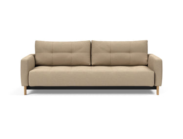 Pyxis D.E.L. sovesofa i 587 Phobos Mocha, set forfra