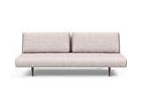 Unfurl Lounger sovesofa i 300 Weda Sand, set forfra