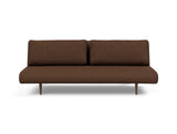 Unfurl Lounger sovesofa i 359 Taura Cappuccino, set forfra