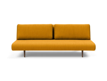 Unfurl Lounger sovesofa i 507 Elegance Burned Curry, set forfra