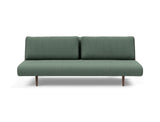 Unfurl Lounger sovesofa i 518 Elegance Green, set forfra
