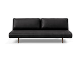 Unfurl Lounger sovesofa i 550 Faunal Black, set forfra