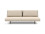 Unfurl Lounger sovesofa i 586 Phobos Latte, set forfra