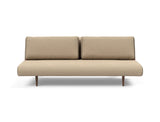 Unfurl Lounger sovesofa i 587 Phobos Mocha, set forfra