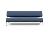 Nolis daybed i 302 Weda Blue, set forfra