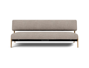 Nolis daybed i 472 Yuveno Warm Grey, set forfra