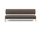 Nolis daybed i 530 Bouclé Taupe, set forfra
