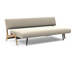 Nolis daybed i 539 Bouclé Beige, som seng
