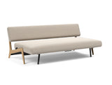Nolis daybed i 612 Blida Sand Grey, som seng