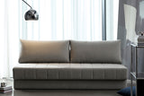 Akello sovesofa i 280 Avella Sand i en stue