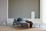 Cubed 140 Wood sovesofa i 565 Twist Granite i en stue, billede 7