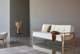 Dublexo Frej sovesofa i 527 Mixed Dance Natural i en stue, billede 2