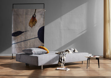 Long Horn D.E.L sovesofa i 565 Twist Granite i en stue, billede 3