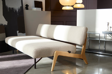 Nolis daybed i 539 Bouclé Beige i en stue, billede 2
