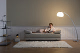 Sigmund Indu daybed i 579 Kenya Gravel i en stue, billede 5