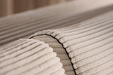 Unfurl Lounger sovesofa i 594 Corduroy Ivory i en stue, billede 6