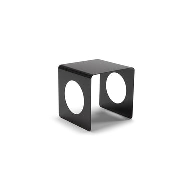 Geobau bord i Glossy Black, set forfra