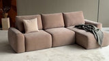 Norum sovesofa med chaiselong og Chunky armlæn – sofa, lounger og seng