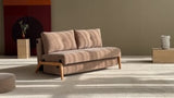 Cubed 140 Wood sovesofa – fra sofa til seng