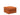 Cornila ottoman i 412 Esina Rust Orange, set skråt forfra