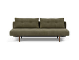 Recast Dark Styletto sovesofa i 316 Cordufine Pine Green, set forfra