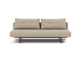 Recast Dark Styletto sovesofa i 356 Taura Sand, set forfra