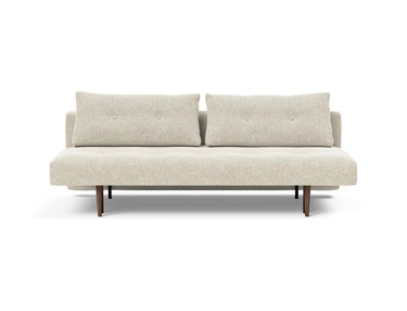 Recast Dark Styletto sovesofa i 357 Taura Off White, set forfra