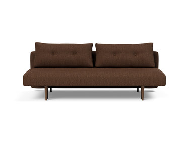Recast Dark Styletto sovesofa i 359 Taura Cappuccino, set forfra