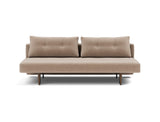 Recast Dark Styletto sovesofa i 417 Esina Mocha, set forfra