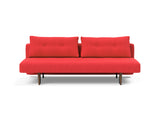 Recast Dark Styletto sovesofa i 511 Elegance Red, set forfra