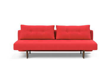 Recast Dark Styletto sovesofa i 511 Elegance Red, set forfra