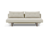 Recast Dark Styletto sovesofa i 527 Mixed Dance Natural, set forfra