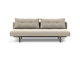 Recast Dark Styletto sovesofa i 539 Bouclé Beige, set forfra