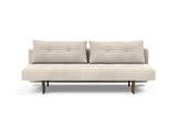 Recast Dark Styletto sovesofa i 594 Corduroy Ivory, set forfra