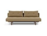 Recast Dark Styletto sovesofa i 860 Yogia Olive Brown, set forfra