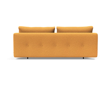 Recast Dark Styletto sovesofa i 536 Bouclé Ochre, set bagfra