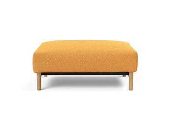 Malloy Wood Ottoman
