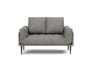 Rollo Styletto daybed med Spring madras i 282 Avella Warm Grey, set forfra