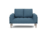 Rollo Styletto daybed med Classic madras i 302 Weda Blue, set forfra