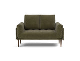 Rollo Styletto daybed med Classic madras i 316 Cordufine Pine Green, set forfra