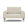 Rollo Styletto daybed med Classic madras i 357 Taura Off White, set forfra