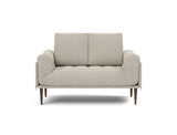 Rollo Styletto daybed med Classic madras i 539 Bouclé Beige, set forfra
