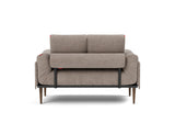Rollo Styletto daybed med Classic madras i 318 Cordufine Beige, set bagfra