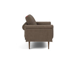 Rollo Styletto daybed med Classic madras i 411 Esina Cedar Brown, set fra siden