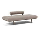 Rollo Styletto daybed med Spring madras i 318 Cordufine Beige, som seng