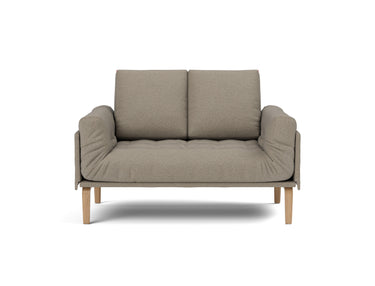 Rollo Bow daybed med Classic madras i 850 Mahoga Caramel, set forfra