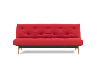 Aslak 120 sovesofa med Classic madras i 511 Elegance Red, set forfra